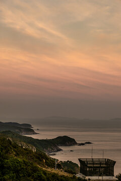 海上夕阳