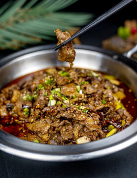 干锅牛肉
