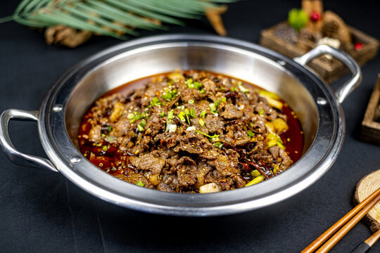 干锅牛肉