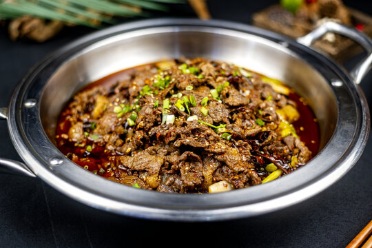 干锅牛肉