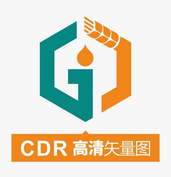 稻穗农业字母GLC标志LOGO