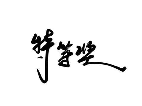 特等奖