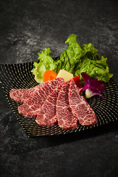 日式烤肉放题上等牛三筋