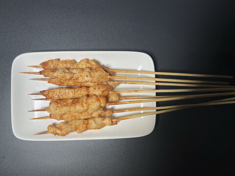 藤椒鸡肉串
