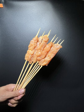 藤椒鸡肉串