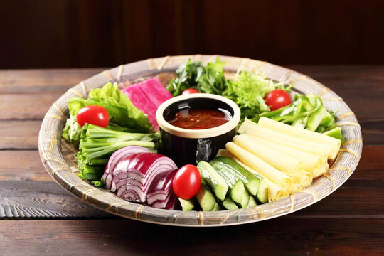 蘸酱菜