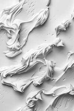 白色奶油状液体