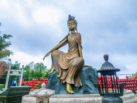 径山寺水月观音