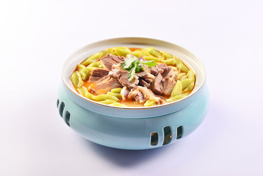 羊肉鱼面