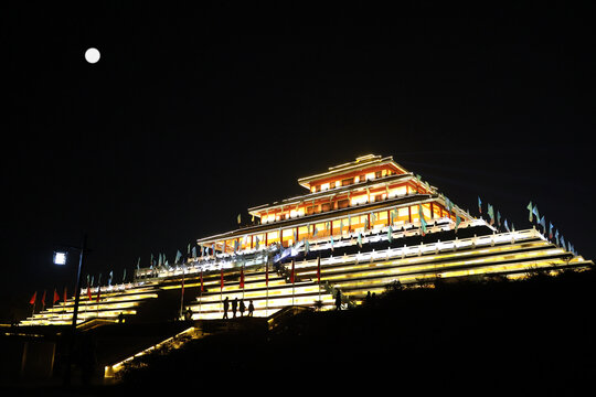 美丽的鹿台阁