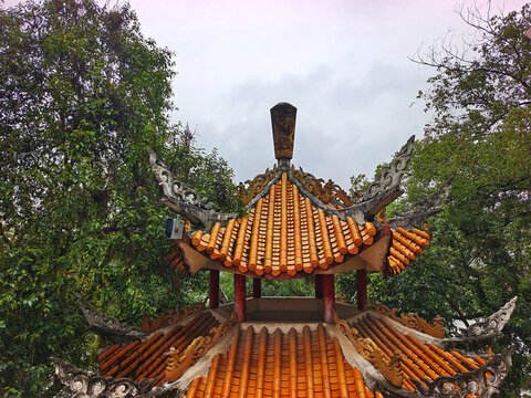 自贡法藏寺亭子
