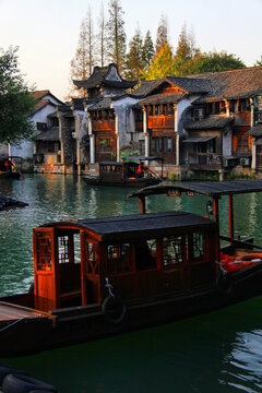 乌镇西栅水乡风景
