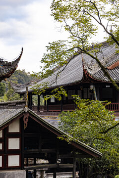 都江堰二王庙风光
