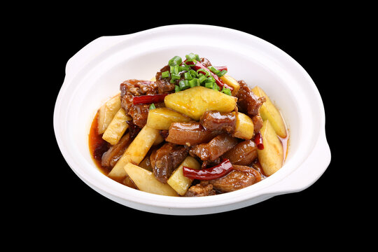 萝卜焖罐肉