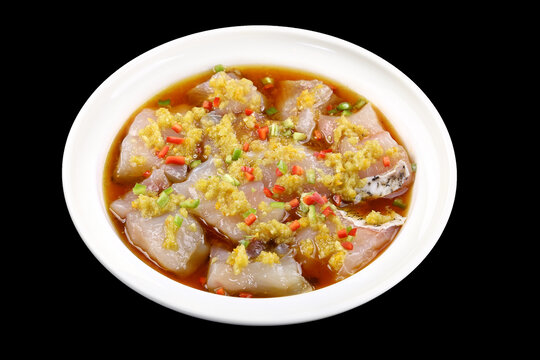 蒜蓉蒸鱼腩