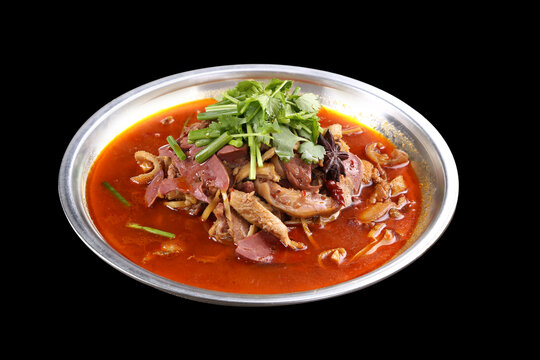 香辣牛杂