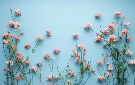 朵朵鲜花绽放美丽的花卉图片