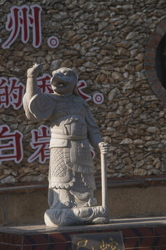 生肖蛇雕塑
