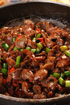 干锅鸡胗