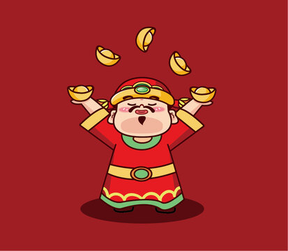 财神爷单人