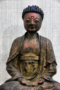 释迦摩尼铜坐像