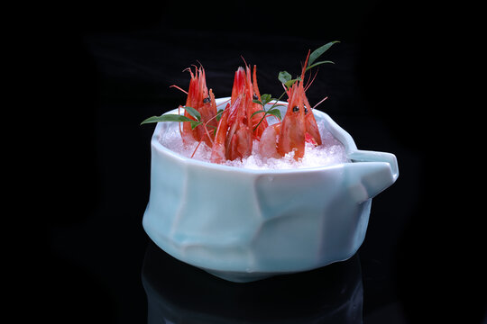 甜虾刺身