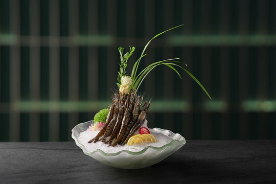 野生海虾