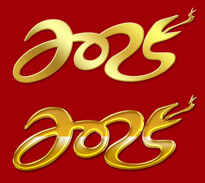 2025立体字