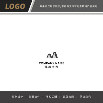 字母A变形LOGO