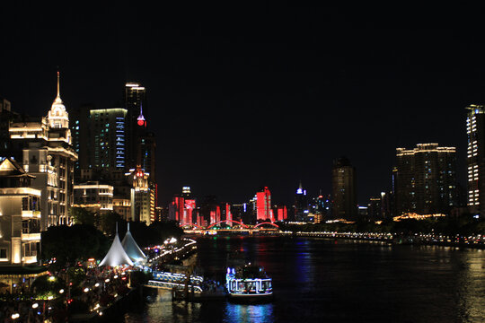 广州珠江夜景