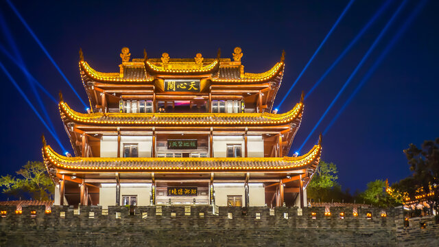 天心阁主城楼