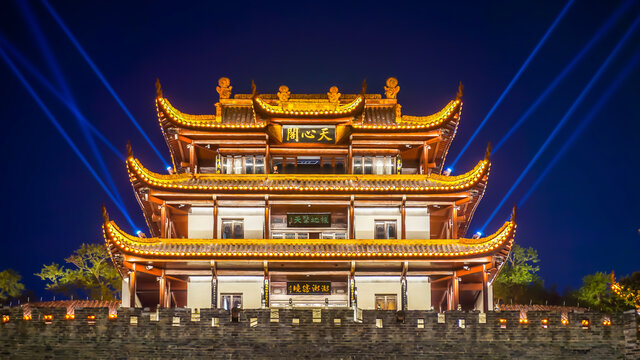 天心阁主城楼