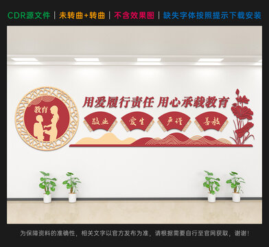 教师办公室文化墙