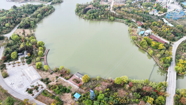 江苏徐州潘安湖风光