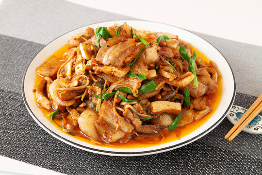 豆豉炒回锅肉