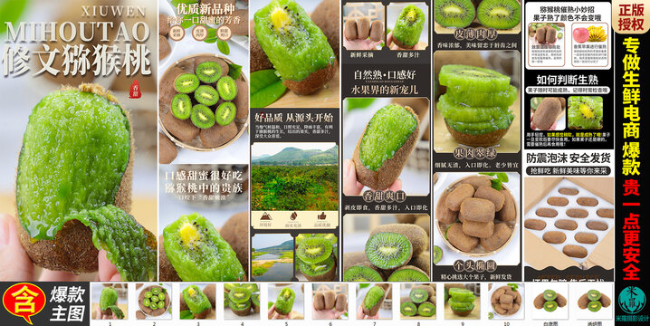 修文猕猴桃详情页