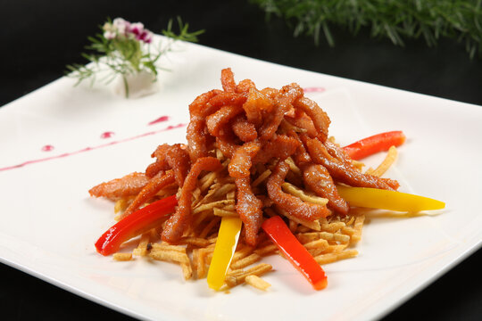 西式炒脆肉