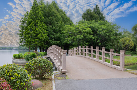 石湖风光