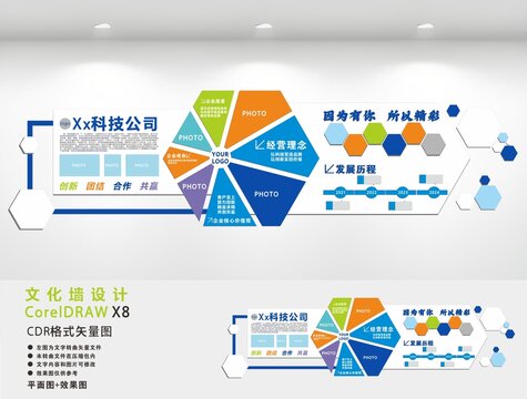 企业文化墙设计