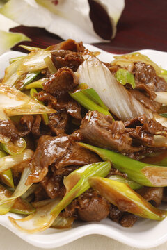 葱烧羊肉