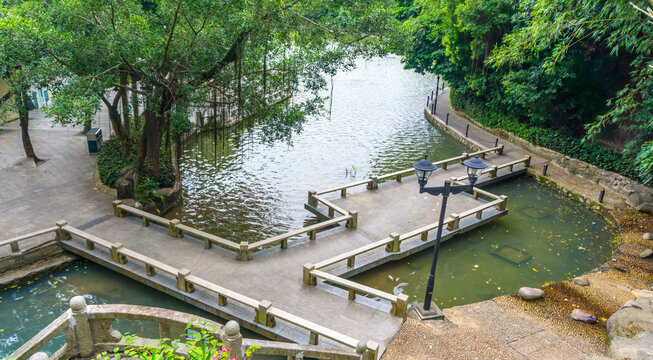 白莲洞公园风景