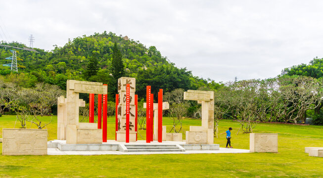 白莲洞公园风景