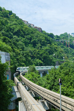 重庆李子坝站
