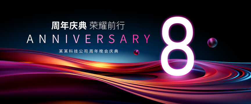 8周年