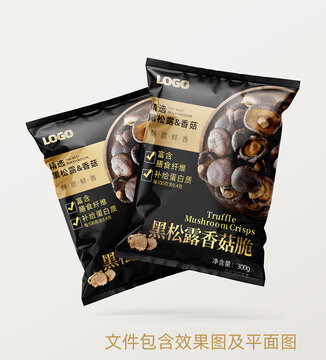香菇脆效果图及平面图