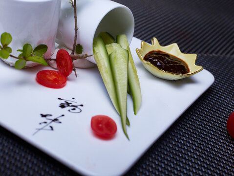 蘸酱黄瓜