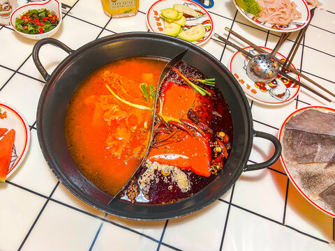 重庆火锅鸳鸯锅底