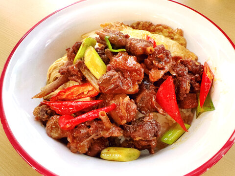 啤酒鸭贡米饭