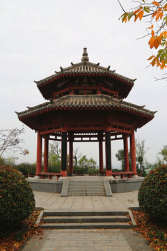黄河公园凉亭