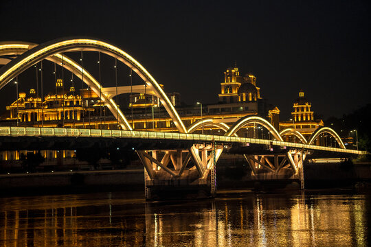 福州中洲岛夜景